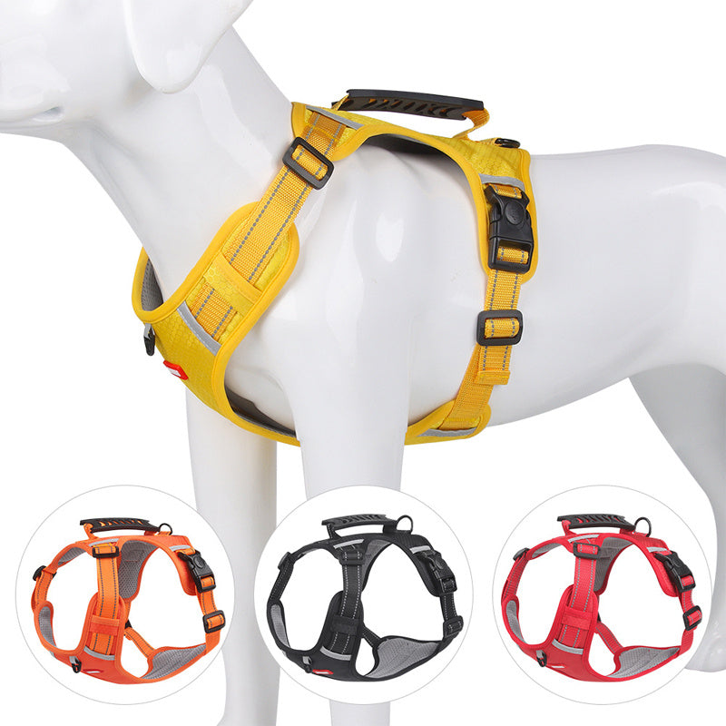 Adjustable No-Pull Pet Harness for Dogs and Cats