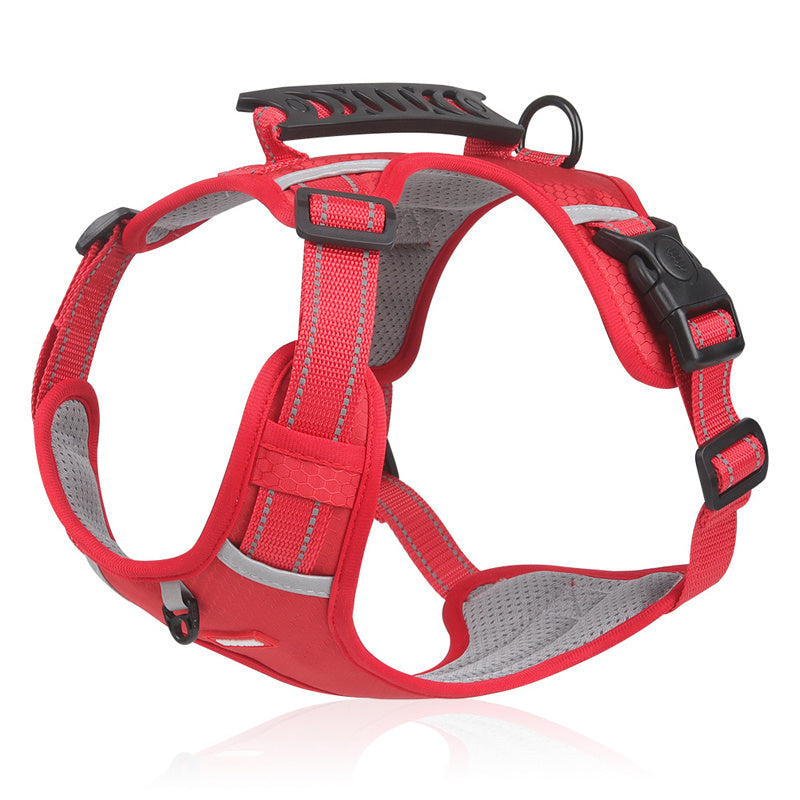 Adjustable No-Pull Pet Harness for Dogs and Cats