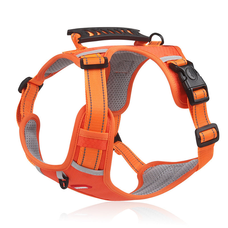 Adjustable No-Pull Pet Harness for Dogs and Cats